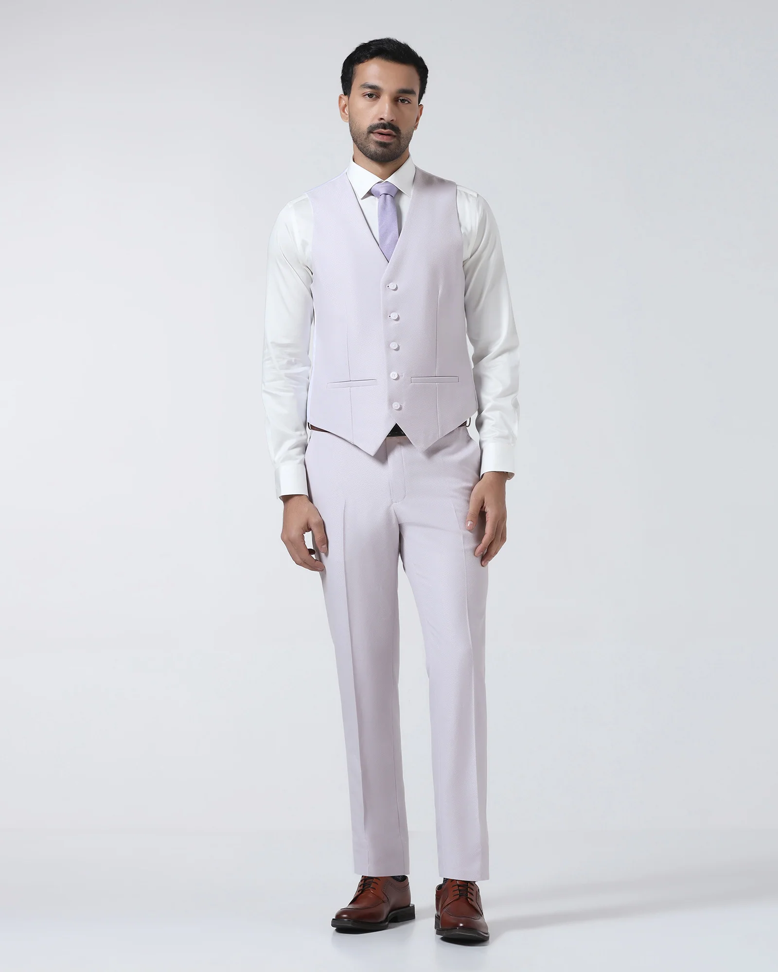 Dusty_Pink_Three_Piece_Textured_Suit_Zeny-CP002416P3-image5