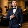 Midnight Blue Tuxedo Suit 2