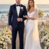 Midnight Blue Tuxedo Suit 4