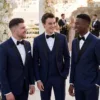 Midnight Blue Tuxedo Suit 6