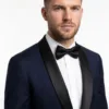 Midnight Blue Tuxedo Suit 7