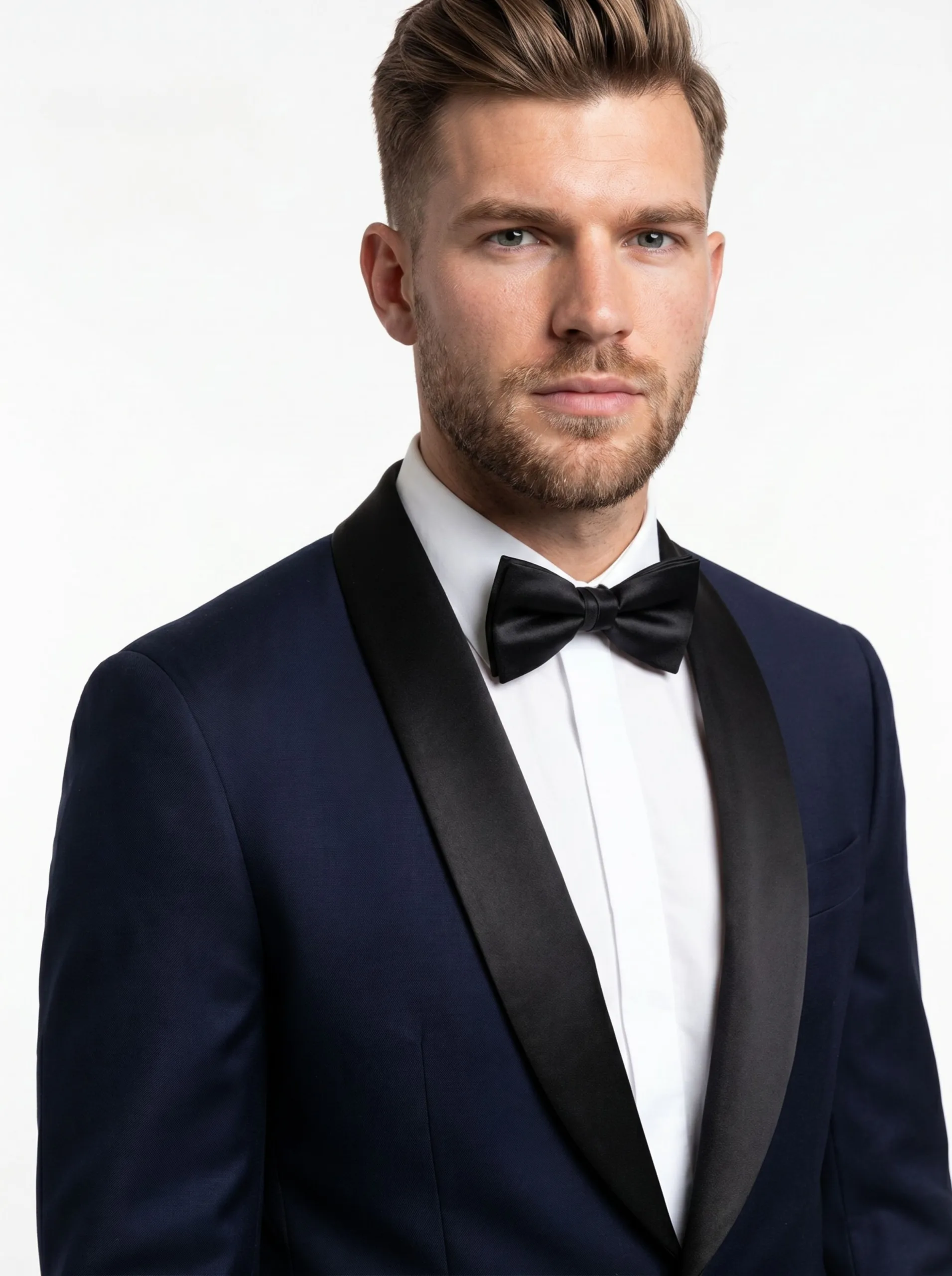 Midnight Blue Tuxedo Suit 7