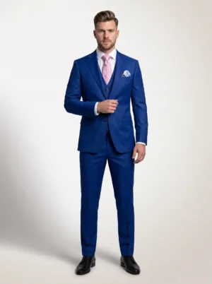 Royal blue Suit