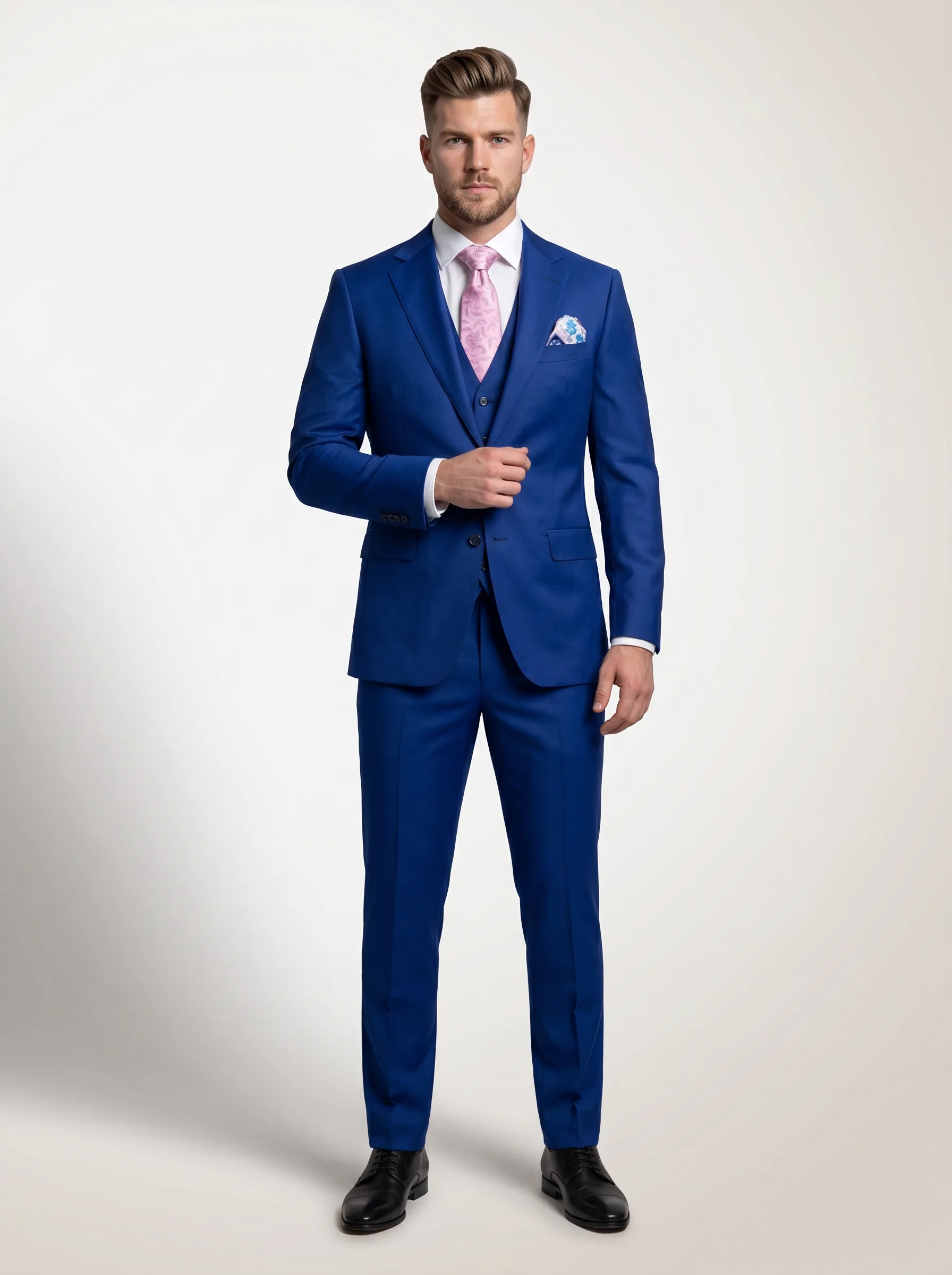 Royal blue Suit